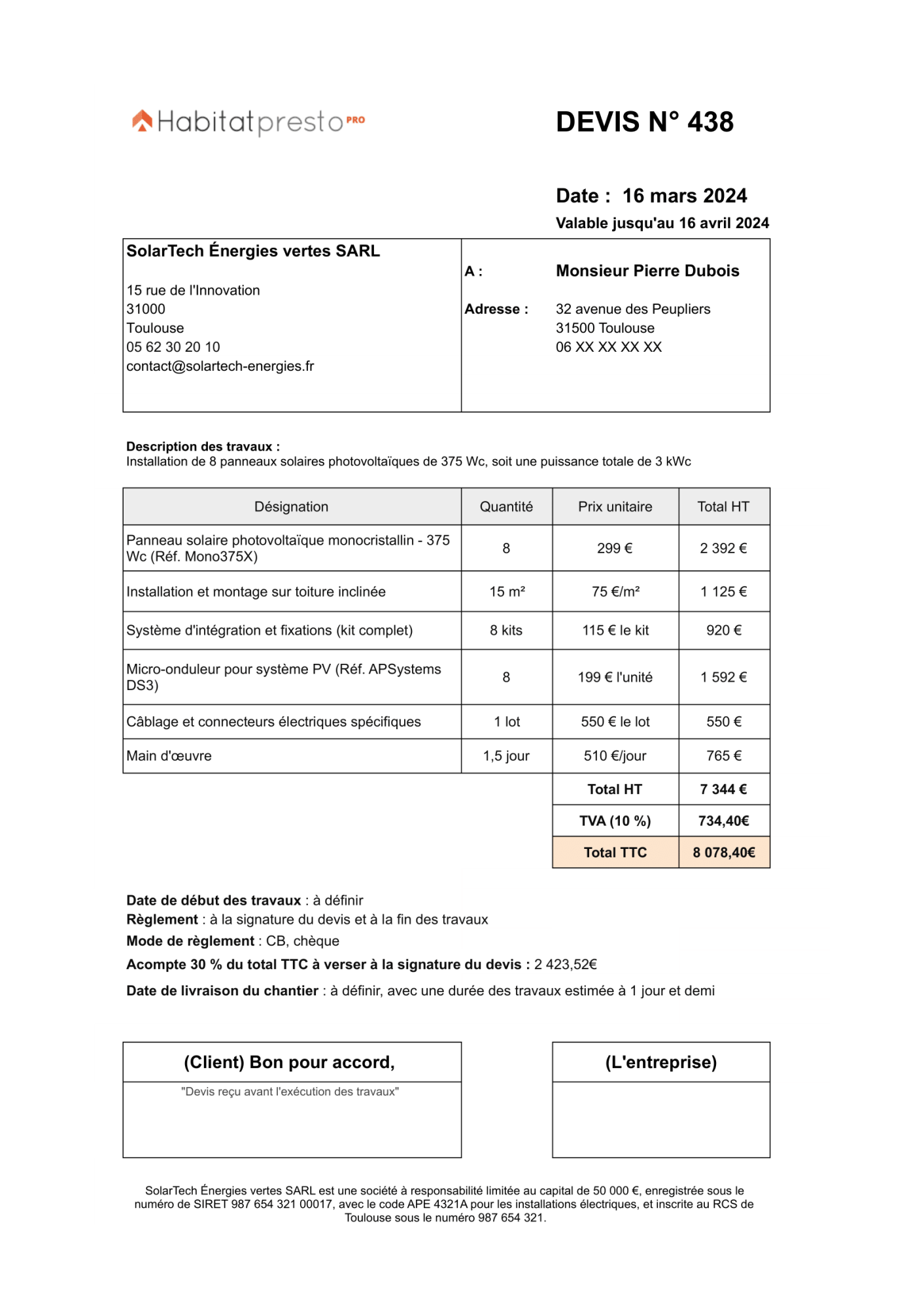obtenez votre devis personnalisé pour un panneau solaire de 250w et profitez d'une solution énergétique écologique et économique. comparez les offres et faites le choix qui répond à vos besoins en énergie renouvelable.