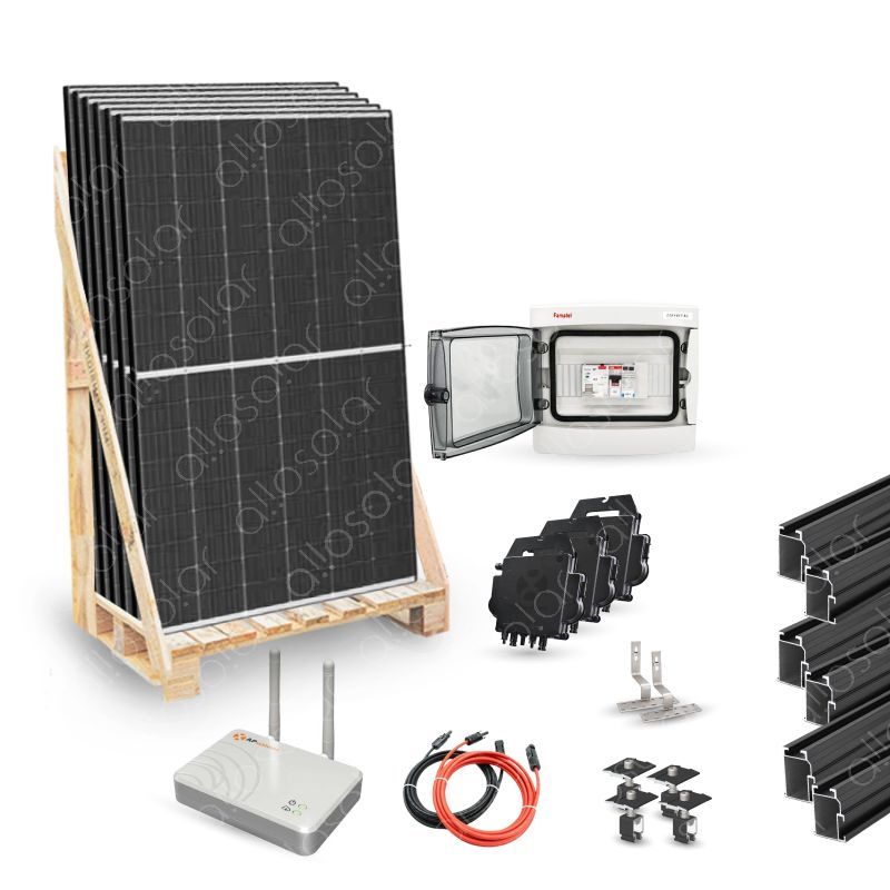 découvrez notre kit solaire 3 kwc, idéal pour réduire vos factures d'énergie et contribuer à un avenir durable. facile à installer et conçu pour maximiser votre production d'énergie, ce kit est parfait pour les particuliers souhaitant une solution écologique et économique.