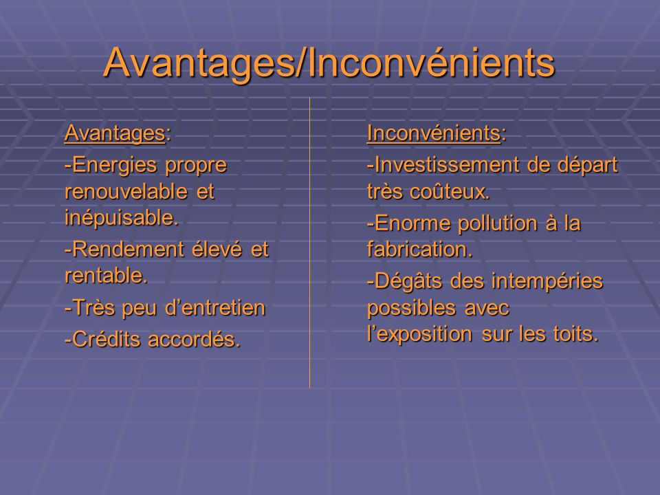 découvrez les avantages des panneaux photovoltaïques en 2025 : économies d'énergie, impacts environnementaux positifs, et innovations technologiques. maximisez votre investissement dans l'énergie solaire pour un avenir durable.
