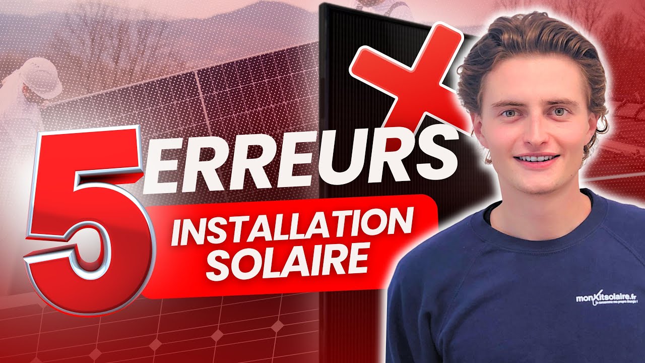 découvrez les erreurs courantes à éviter lors de l'installation et de l'utilisation de panneaux solaires. optimisez votre investissement et améliorez l'efficacité de votre système solaire grâce à nos conseils pratiques.