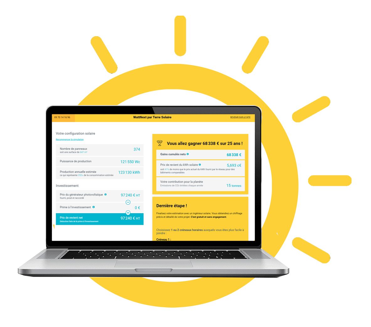 découvrez notre outil de simulation réaliste pour panneaux solaires, conçu pour vous aider à visualiser l'efficacité énergétique de votre installation. optimisez votre projet solaire en évaluant le rendement, les économies et l'impact environnemental grâce à des simulations précises et détaillées.