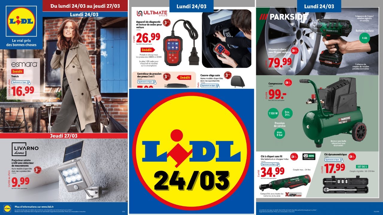 ne manquez pas les soldes lidl avec jusqu'à -60% sur une sélection d'essentiels ! profitez de réductions incroyables sur vos produits préférés et faites des économies tout en vous approvisionnant. découvrez les meilleures offres dès maintenant !