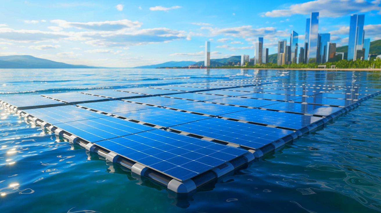 découvrez comment les panneaux solaires flottants révolutionnent la production d'énergie renouvelable en exploitant la surface des plans d'eau pour générer de l'électricité propre et durable.